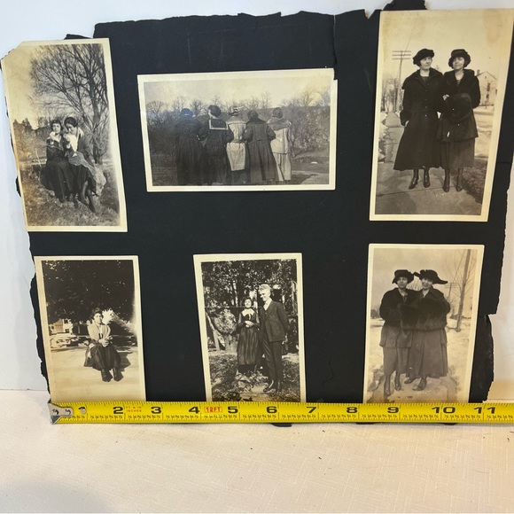 Ephemera set of 9 Vintage Photographs of Varying Content One Postcard - Picture 3 of 13